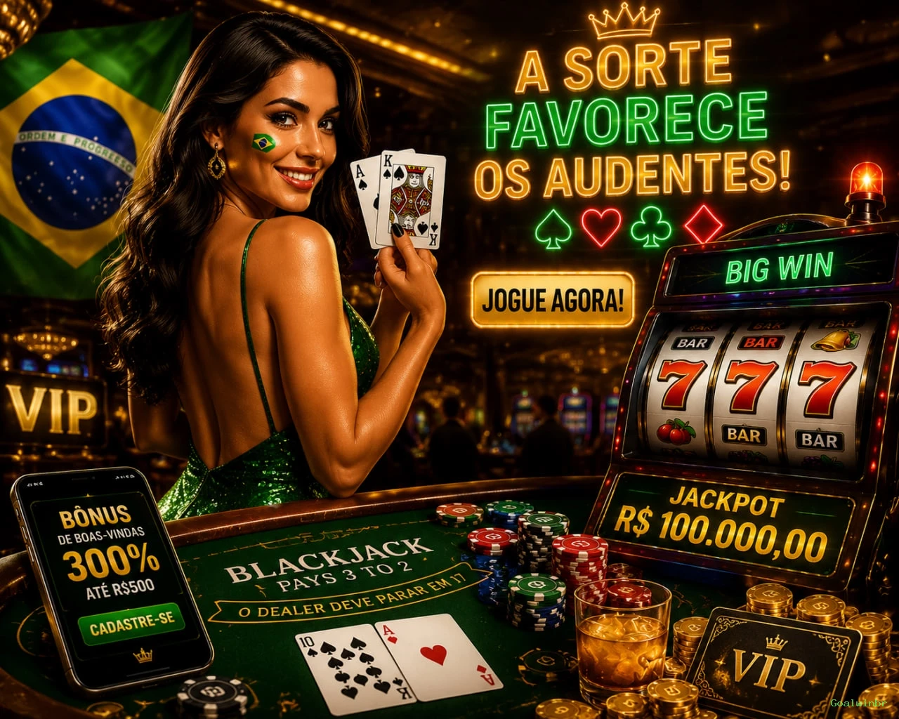 Vídeo Slots Goalwinbr